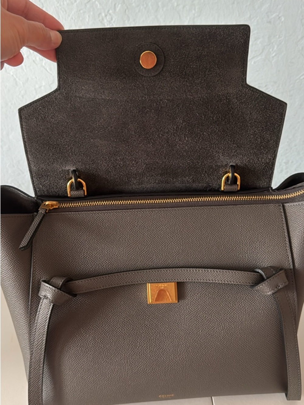 Celine Grained Calfskin Mini Belt Bag ( Like New) - Picture 3 of 15